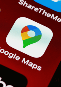 Icono de Google Maps representando el posicionamiento local en buscadores para atraer clientes a tu negocio físico