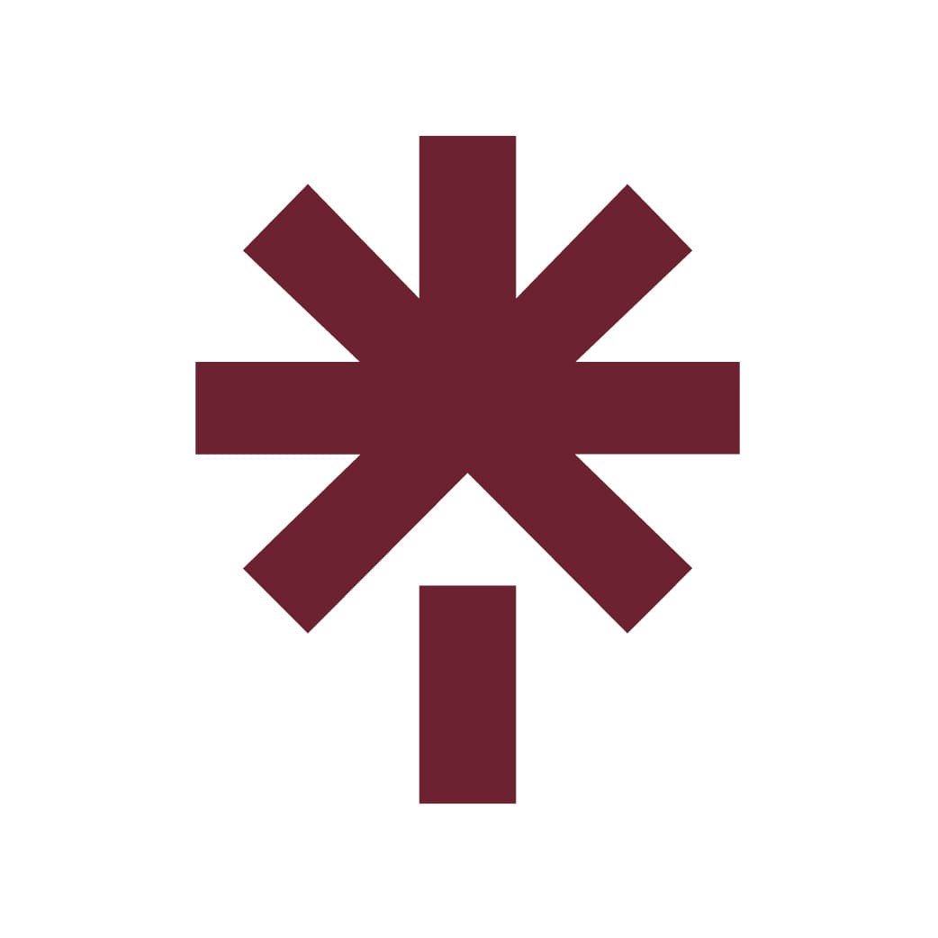 Favicon circular burdeos mediano, representación visual personalizada para sitio web de Yolanda Mejías